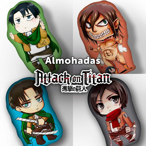 Attack On Titan Anime Almohadas de Forma