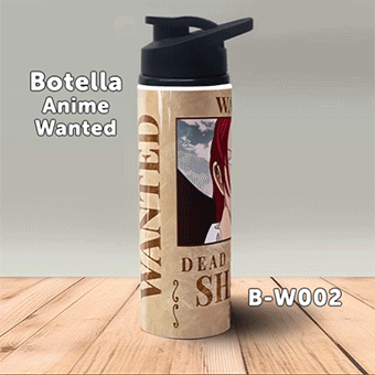 B-W002 Wanted Shanks Botella (One Piece)