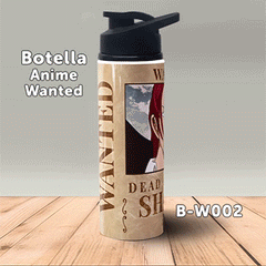 B-W002 Wanted Shanks Botella (One Piece)