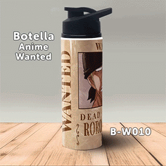 B-W010 Wanted Zoro Botella (One Piece)
