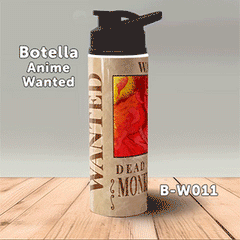 B-W011 Wanted Luffy Botella (One Piece)