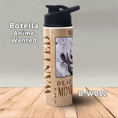 B-W012 Wanted Luffy Botella (One Piece)