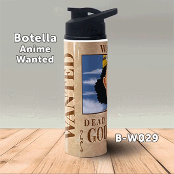 B-W029 Wanted Usopp Botella (One Piece)