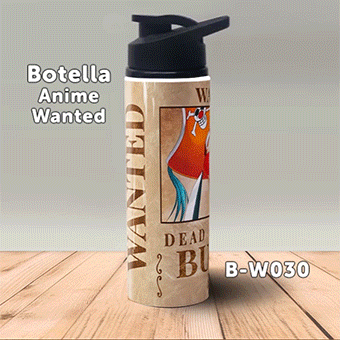 B-W030 Wanted Buggy Botella (One Piece)