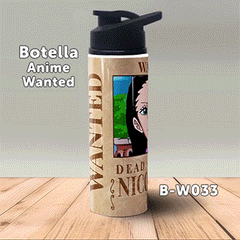 B-W033 Wanted Nico Robin Botella (One Piece)