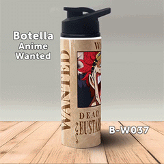 B-W037 Wanted Eustass Kid Botella (One Piece)