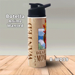 B-W039 Wanted Luffy Botella (One Piece)