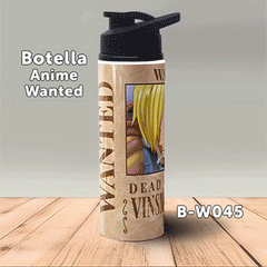 B-W045 Wanted Sanji Botella (One Piece)