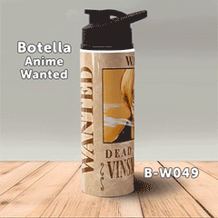 B-W049 Wanted Sanji Botella (One Piece)