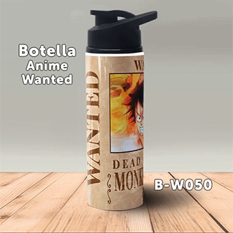 B-W050 Wanted Luffy Botella (One Piece)