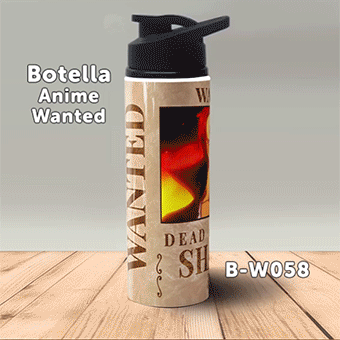 B-W058 Wanted Shanks Botella (One Piece)