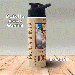 B-W068 Wanted Zoro Botella (One Piece)