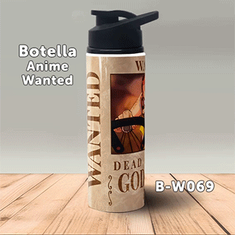 B-W069 Wanted Usopp Botella (One Piece)