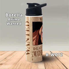 B-W072 Wanted Marshall D Teach Botella (One Piece)
