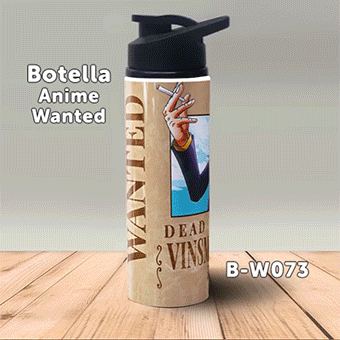 B-W073 Wanted Sanji Botella (One Piece)