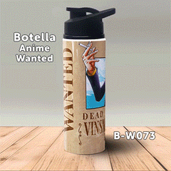 B-W073 Wanted Sanji Botella (One Piece)