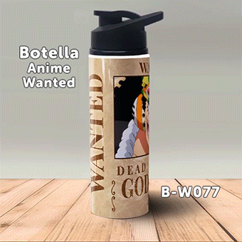 B-W077 Wanted Usopp Botella (One Piece)