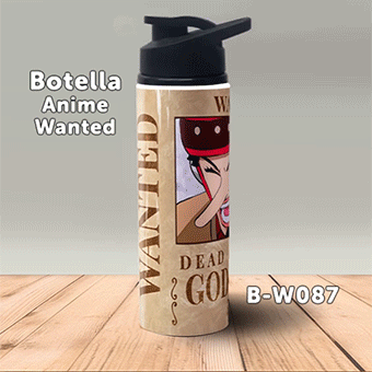 B-W087 Wanted Usopp Botella (One Piece)
