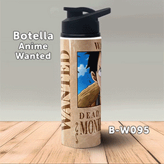 B-W095 Wanted Luffy Botella (One Piece)