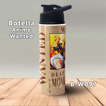 B-W097 Wanted Luffy Botella (One Piece)