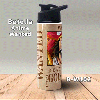 B-W102 Wanted Gol D Roger Botella (One Piece)