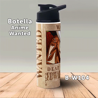 B-W104 Wanted Edward Newgate Botella (One Piece)