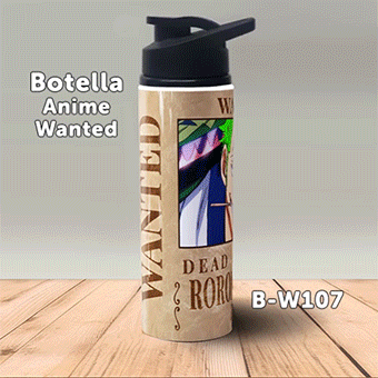B-W107 Wanted Luffy Botella (One Piece)