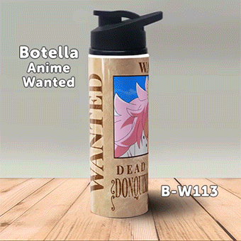 B-W113 Wanted Donquixote Doflamingo Botella (One Piece)