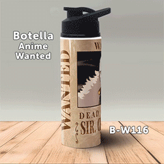 B-W116 Wanted Sir Crocodile Botella (One Piece)