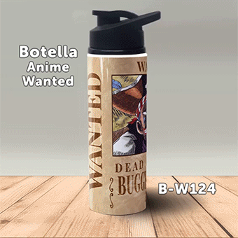 B-W124 Wanted Buggy Botella (One Piece)