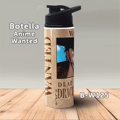 B-W125 Wanted Mihawk Botella (One Piece)