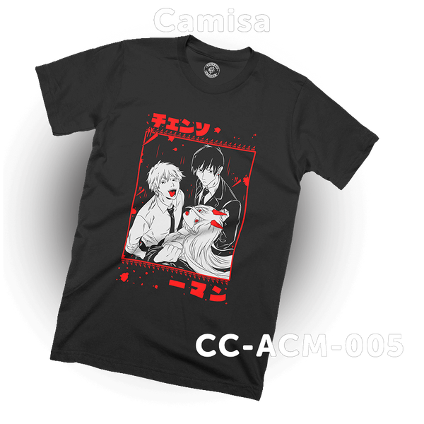 CC-ACM-005 (ChainsawMan) Camisa