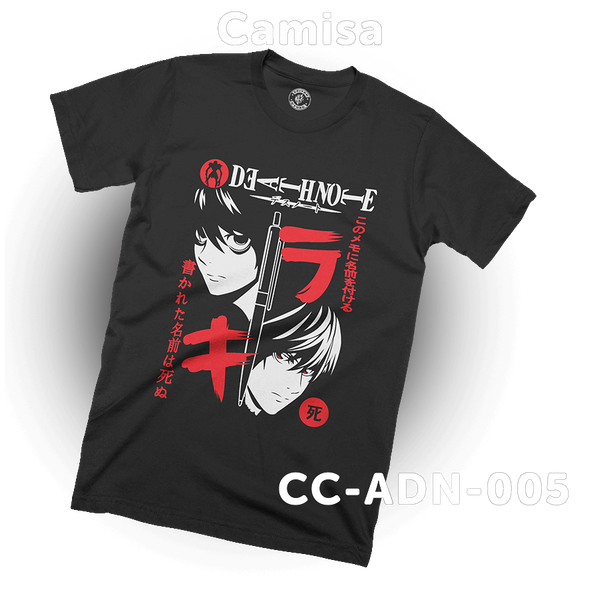 CC-ADN-005 (Death Note) Camisa