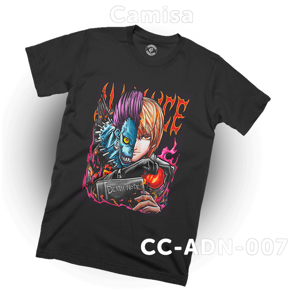 CC-ADN-007 (Death Note) Camisa