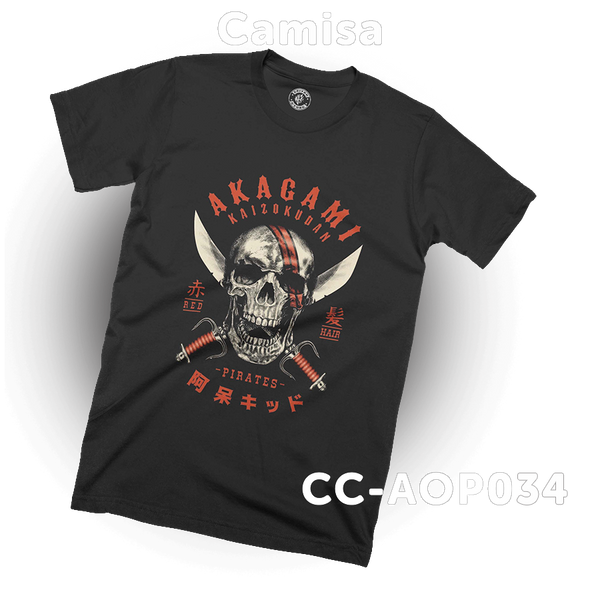 CC-AOP034 (One Piece) Camisa