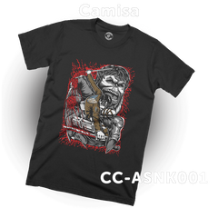 CC-ASNK-001 (Shingeki No Kyojin) Camisa