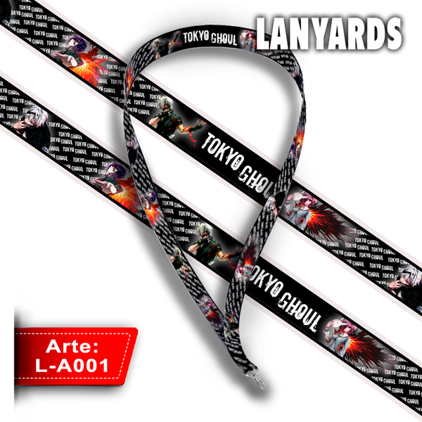L-A001 Lanyard Anime (Tokyo Ghoul)