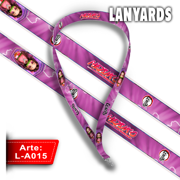 L-A015 Lanyard Anime (Demon Slayer)