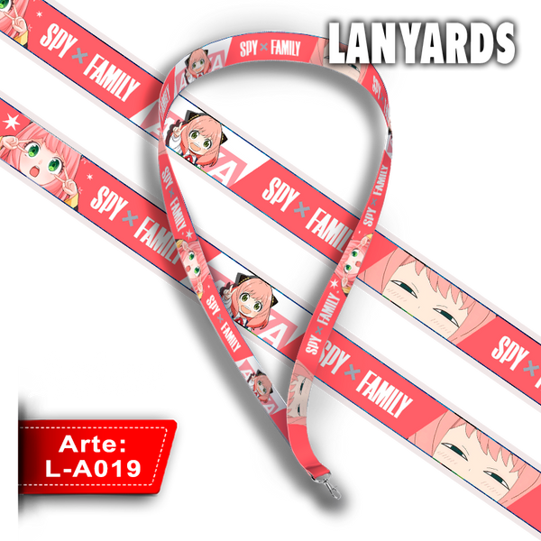 L-A019 Lanyard Anime (Spy X Family)