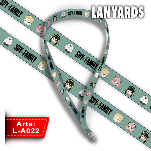 L-A022 Lanyard Anime (Spy X Family)