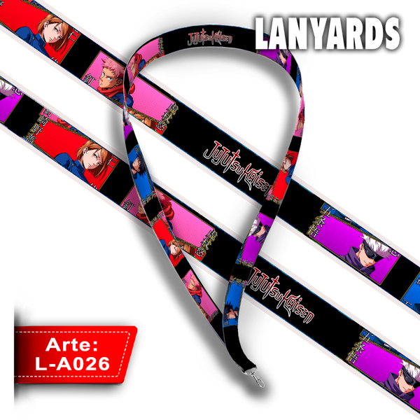 L-A026 Lanyard Anime (Jujutsu Kaisen)