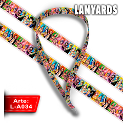 L-A034 Lanyard Anime (One Piece)