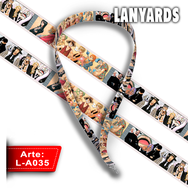 L-A035 Lanyard Anime (One Piece)