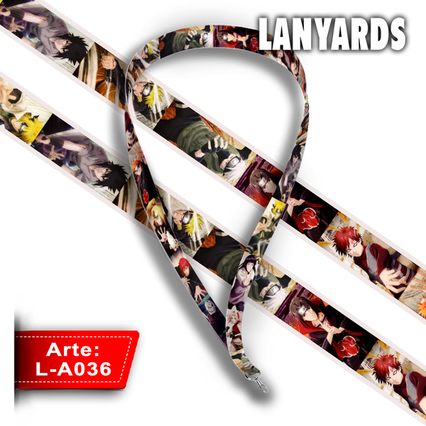 L-A036 Lanyard Anime (Naruto)