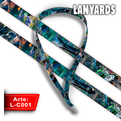 L-C01 Lanyard Comic (Batman)