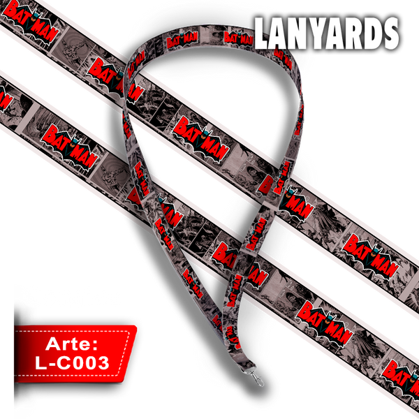 L-C03 Lanyard Comic (Batman)