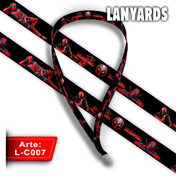 L-C07 Lanyard Comic (Deadpool)