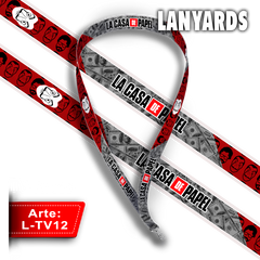 L-TV12 Lanyard TV (La Casa de Papel)
