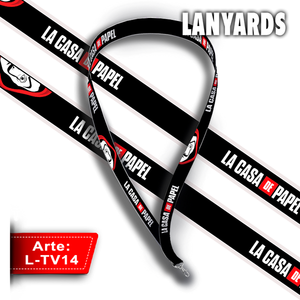 L-TV14 Lanyard TV (La Casa de Papel)