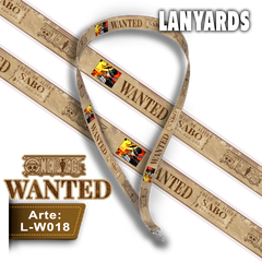 L-W018 Lanyard Wanted Sabo (One Piece)